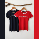 Croptop Tshirt - Woman Set - Wool - Trench - kısa kollu tişört kadın  temel T Shirt kadınlar Casual o-boyun Hipster tişört